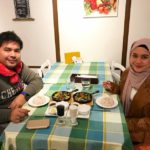 They had lunch and dinner in 3te' Cafe' and really loved our Karaage and Halal Kobe Beef. They took a reservation from Malaysia before coming to Japan. It's really great that they enjoyed our menu at their first day in Japan. Please come again before you back.